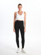 Women's Elastic Waist Sport Leggings